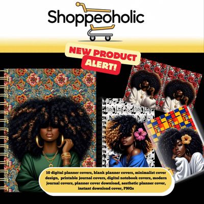 Afro Muse Journal Cover Collection – Volume 1