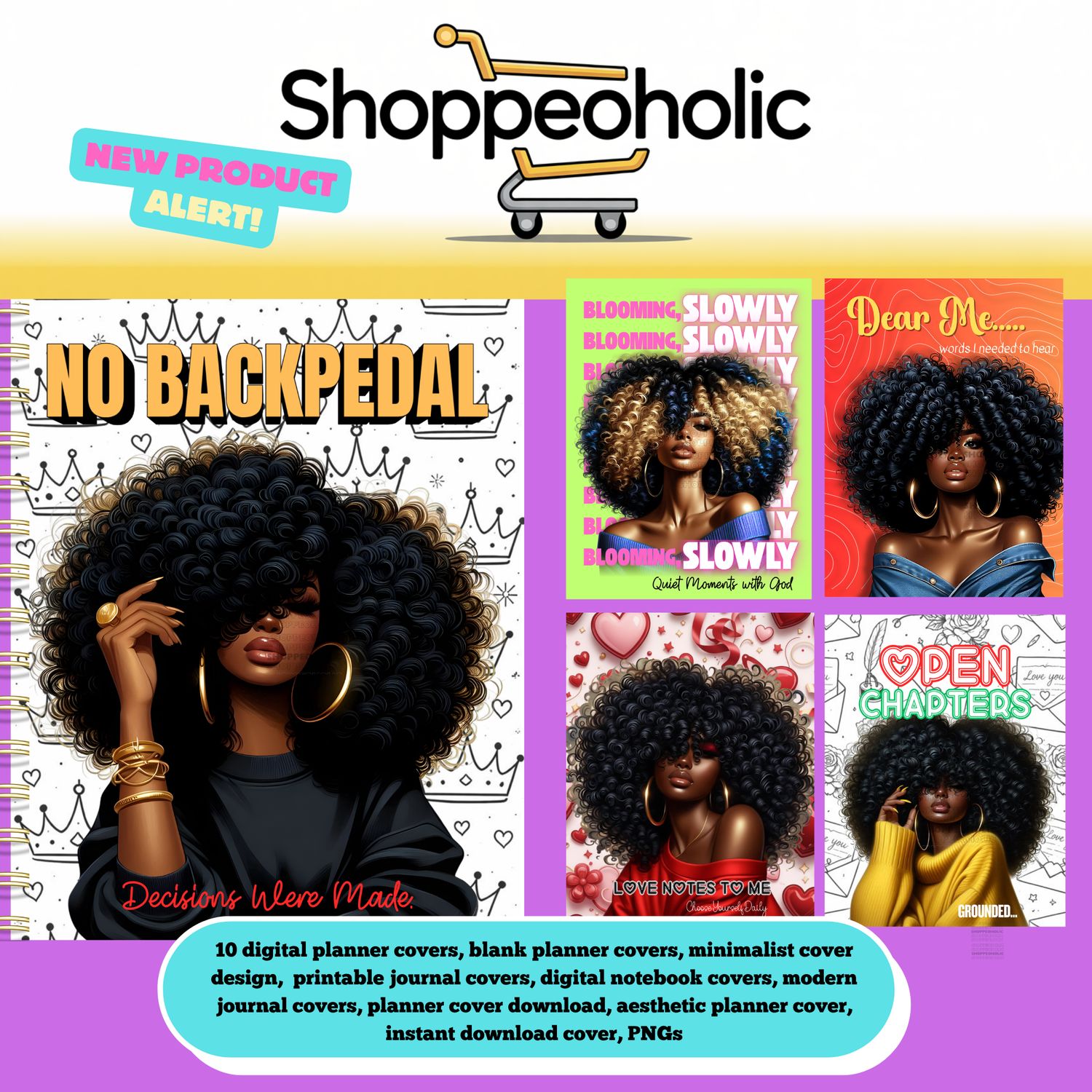 Afro Muse Journal Cover Collection – Volume 2
