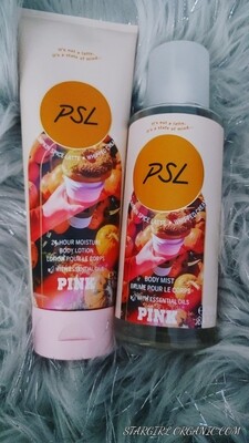 Pink Victoria Secret P&L 2pc Set Body Mist and Body Lotion.