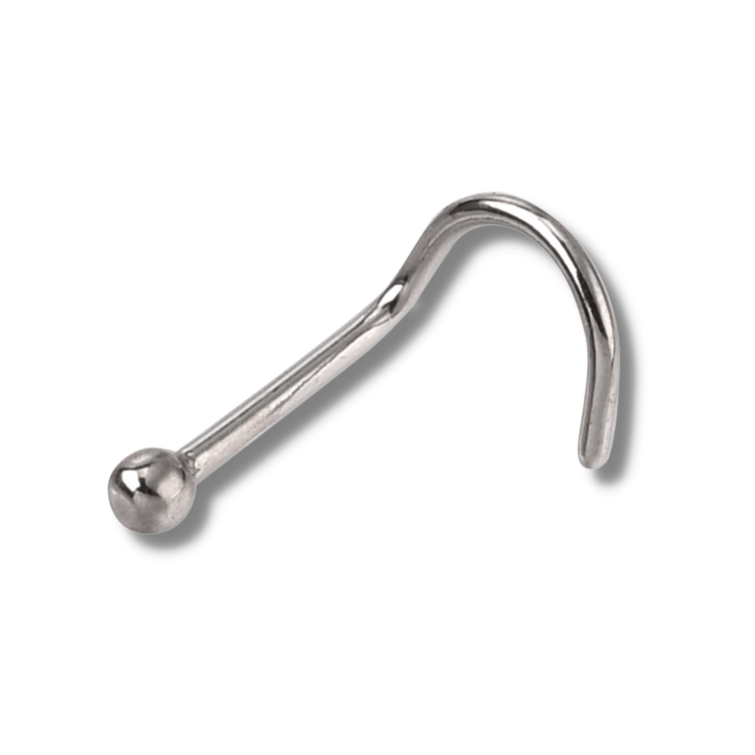 Cork Screw Nose Ring