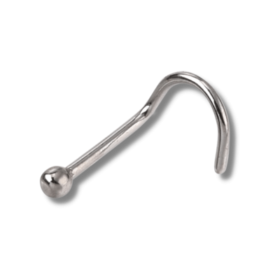 Cork Screw Nose Ring