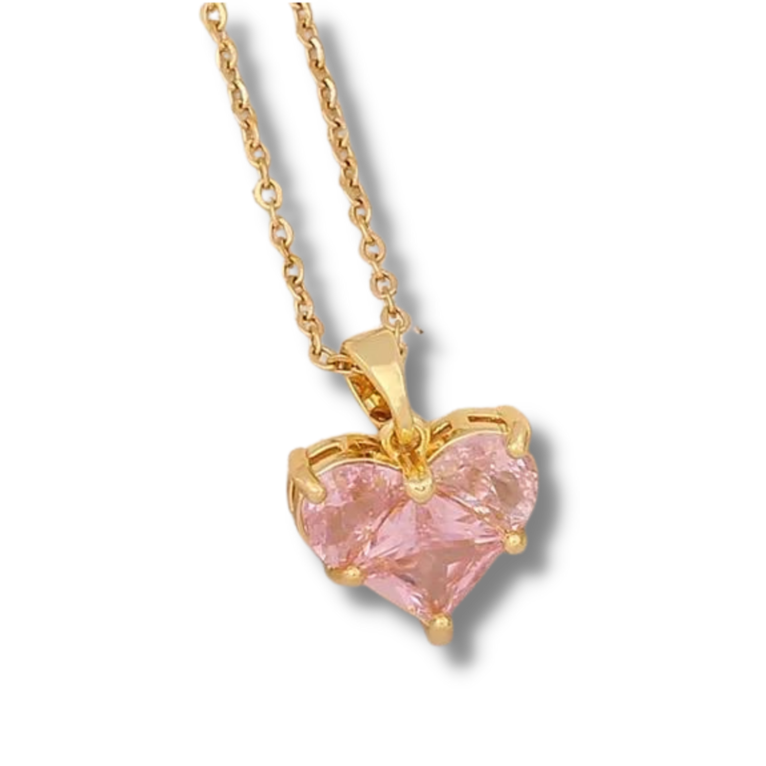 Blush Heart Necklace