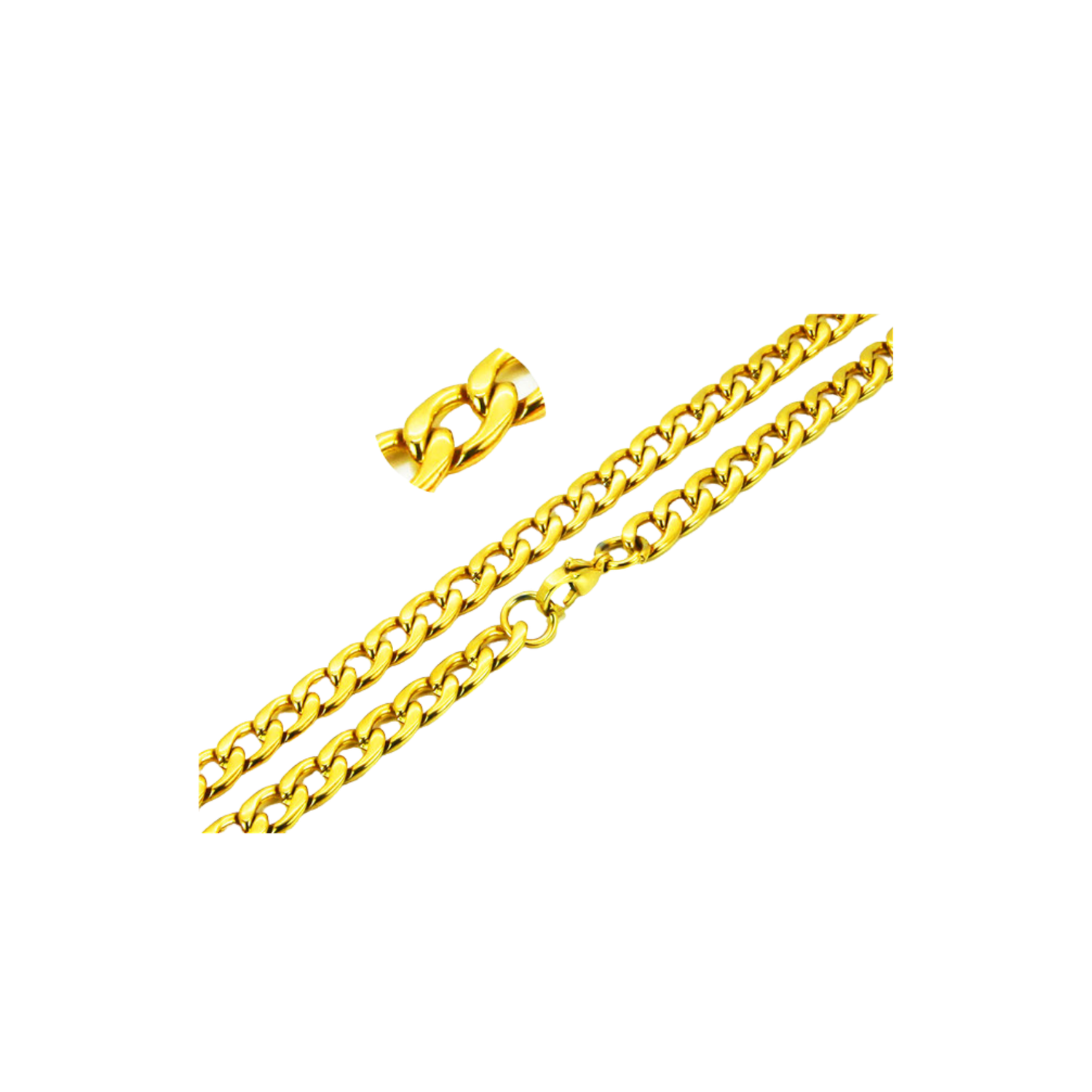 Curb Chain, Color: Gold