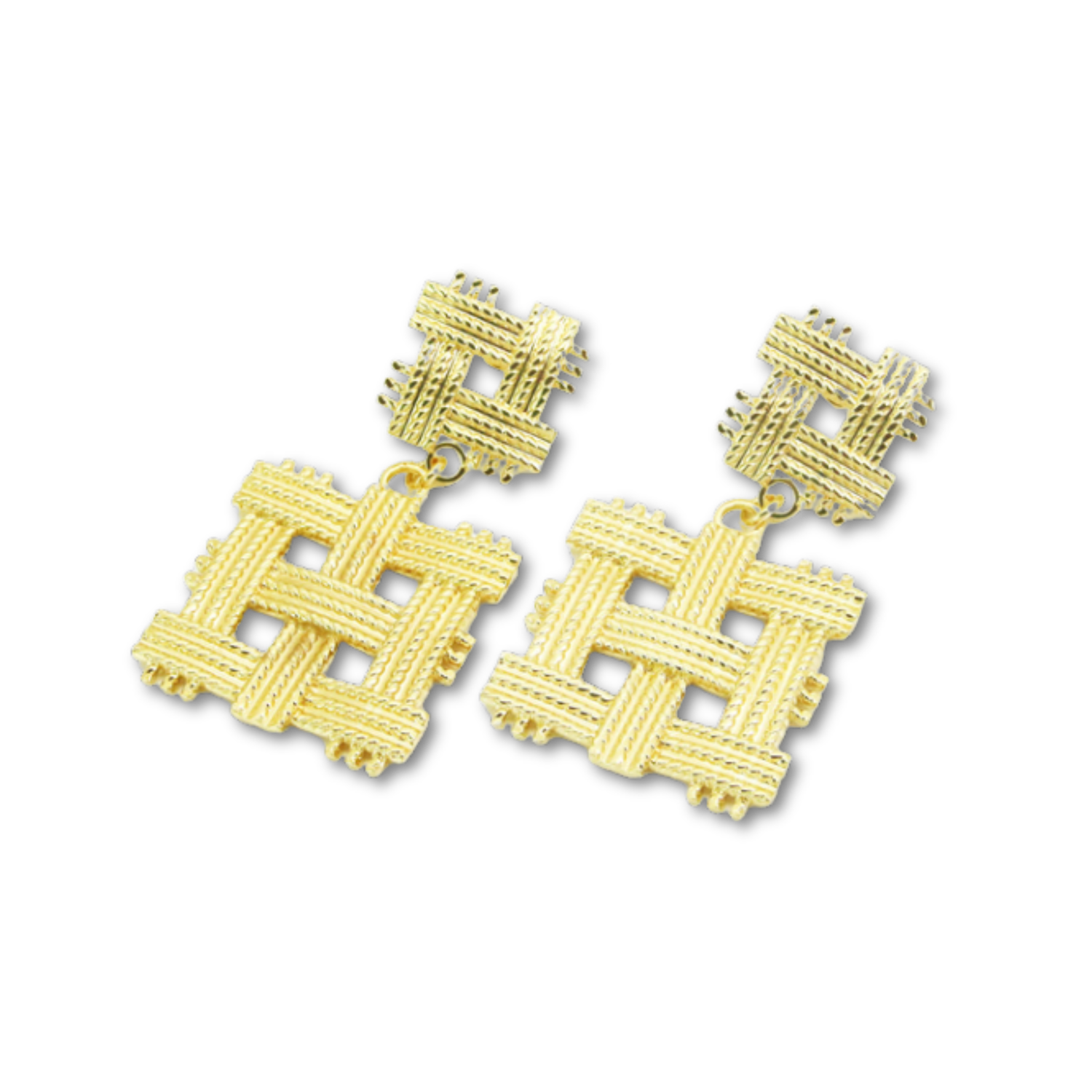 Patch Drop Earrings