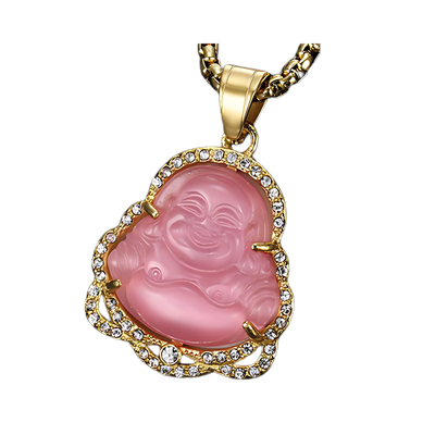 Buddha Aura Pendant - Pink