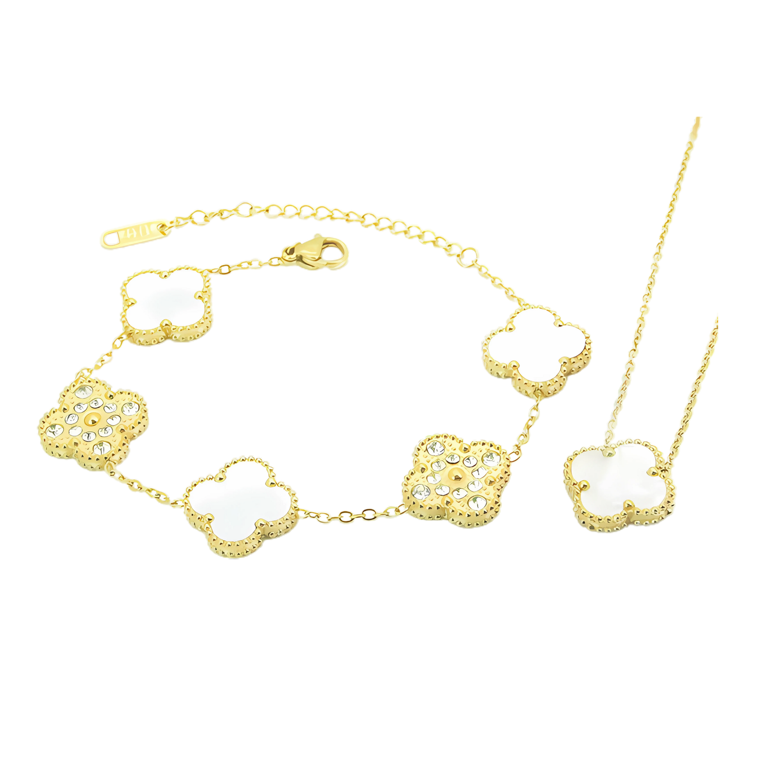 Ivory Clover Set
