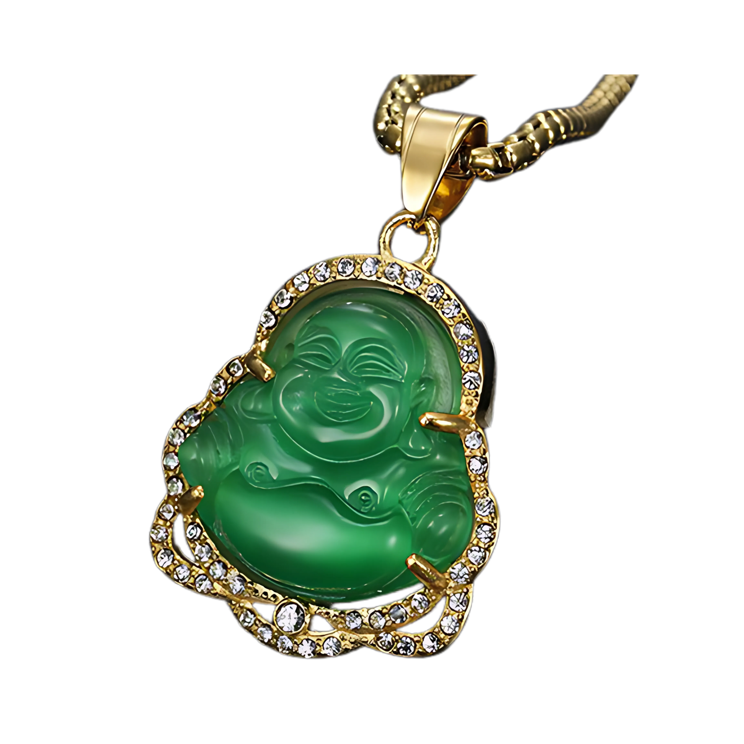 Buddha Aura Pendant - Green