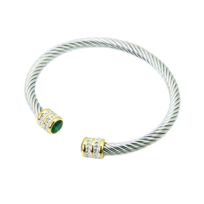 Emerald Empress Bangle