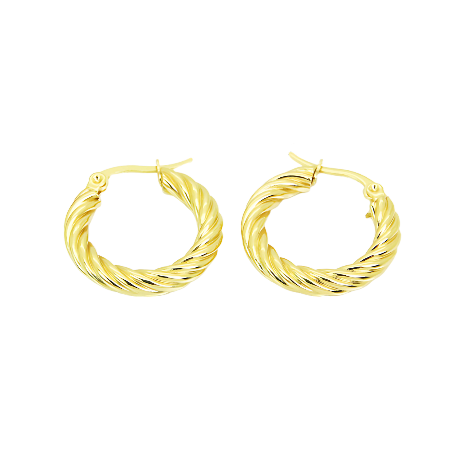Twisted Mini Hoops