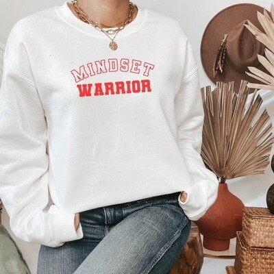 Mindset Warrior "Varsity Red" Sweatshirt
