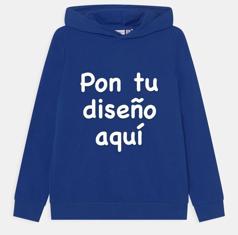Sudadera personalizada capucha