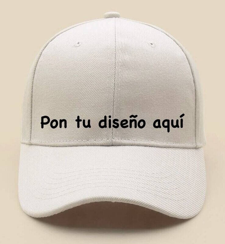 Gorra personalizada