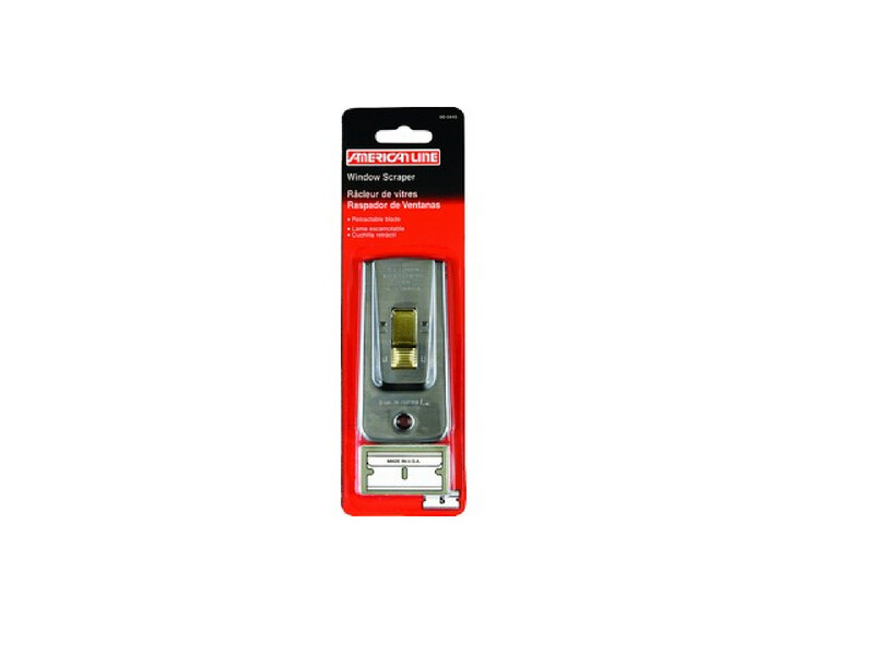 Allway 4&quot; Glass &amp; Tile Scraper Blade 5 Card #WSB