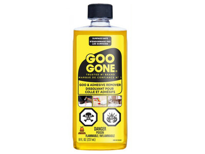 Goo Gone 8oz Remover for Stickers, Grease, Gum, Tar