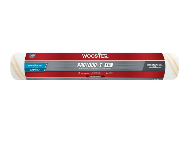 Wooster 18&quot; Pro/Doo-z FTP 3/8&quot; Nap Roller Cover