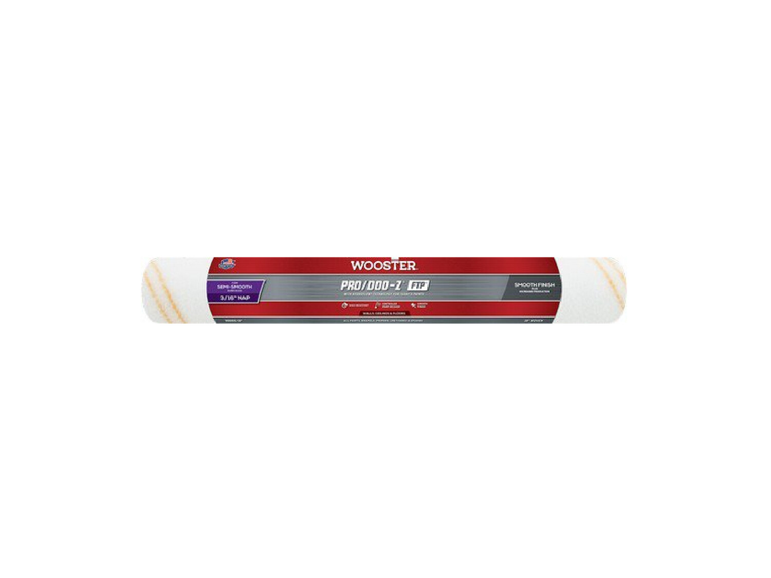 Wooster 18&quot; Pro/Doo-z FTP 3/16&quot; Nap Roller Cover