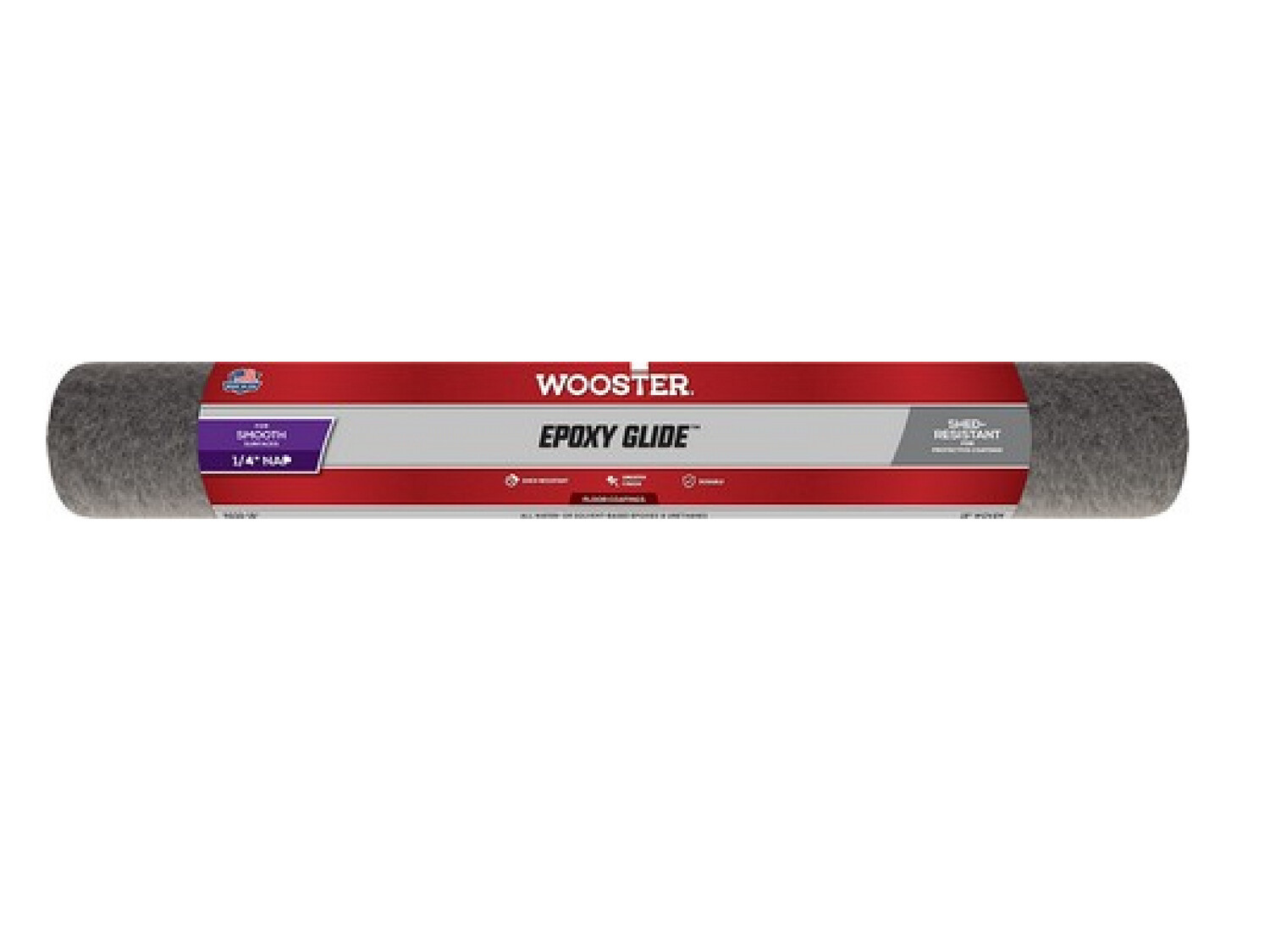 Wooster 18&quot; Epoxy Glide 1/4&quot; Nap Roller Cover