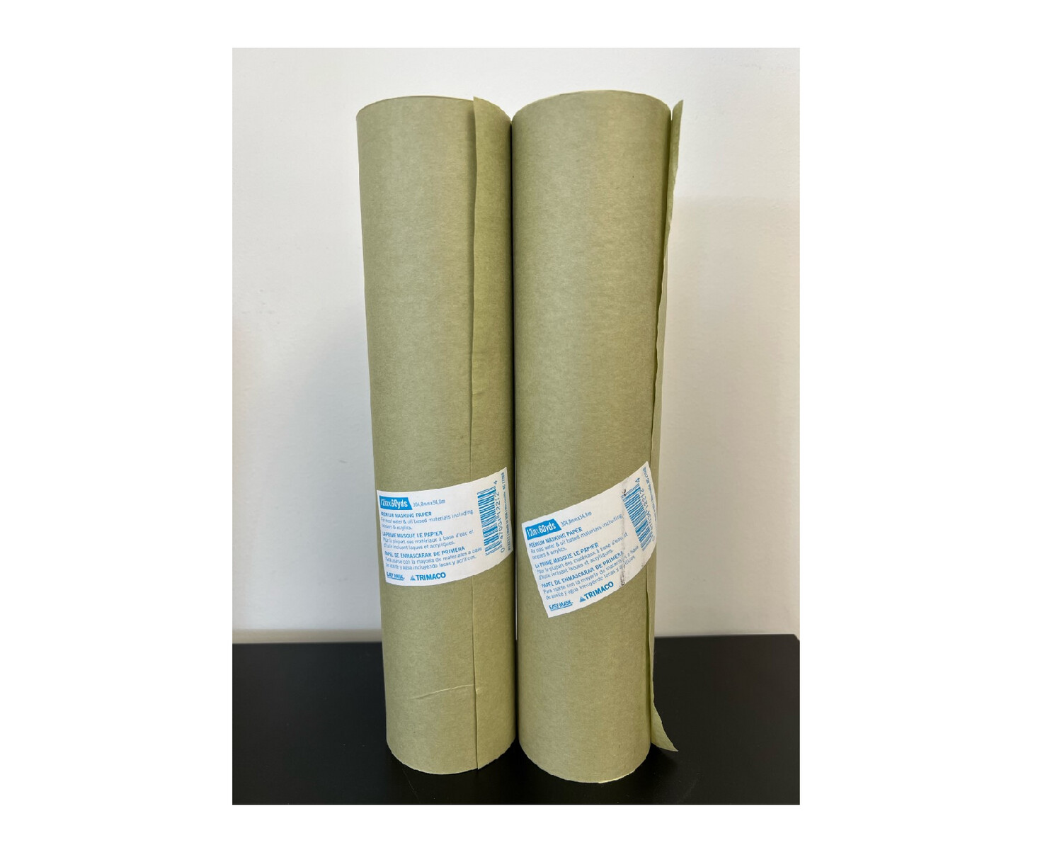 Tri Paper 12" x 60yd Green Premium Masking Paper