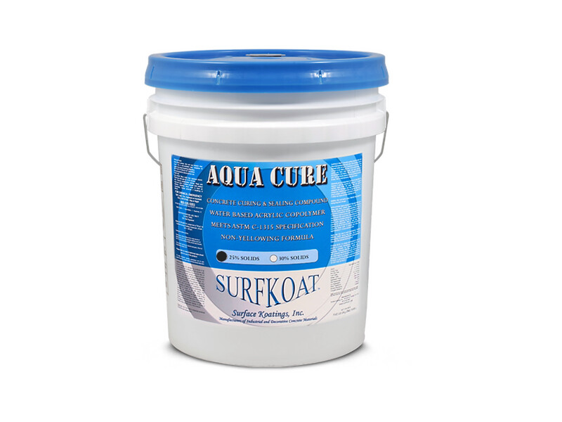 SurfKoat AQUA CURE 25 - 25% Solids Water Based Curing &amp; Sealing Compound 5G