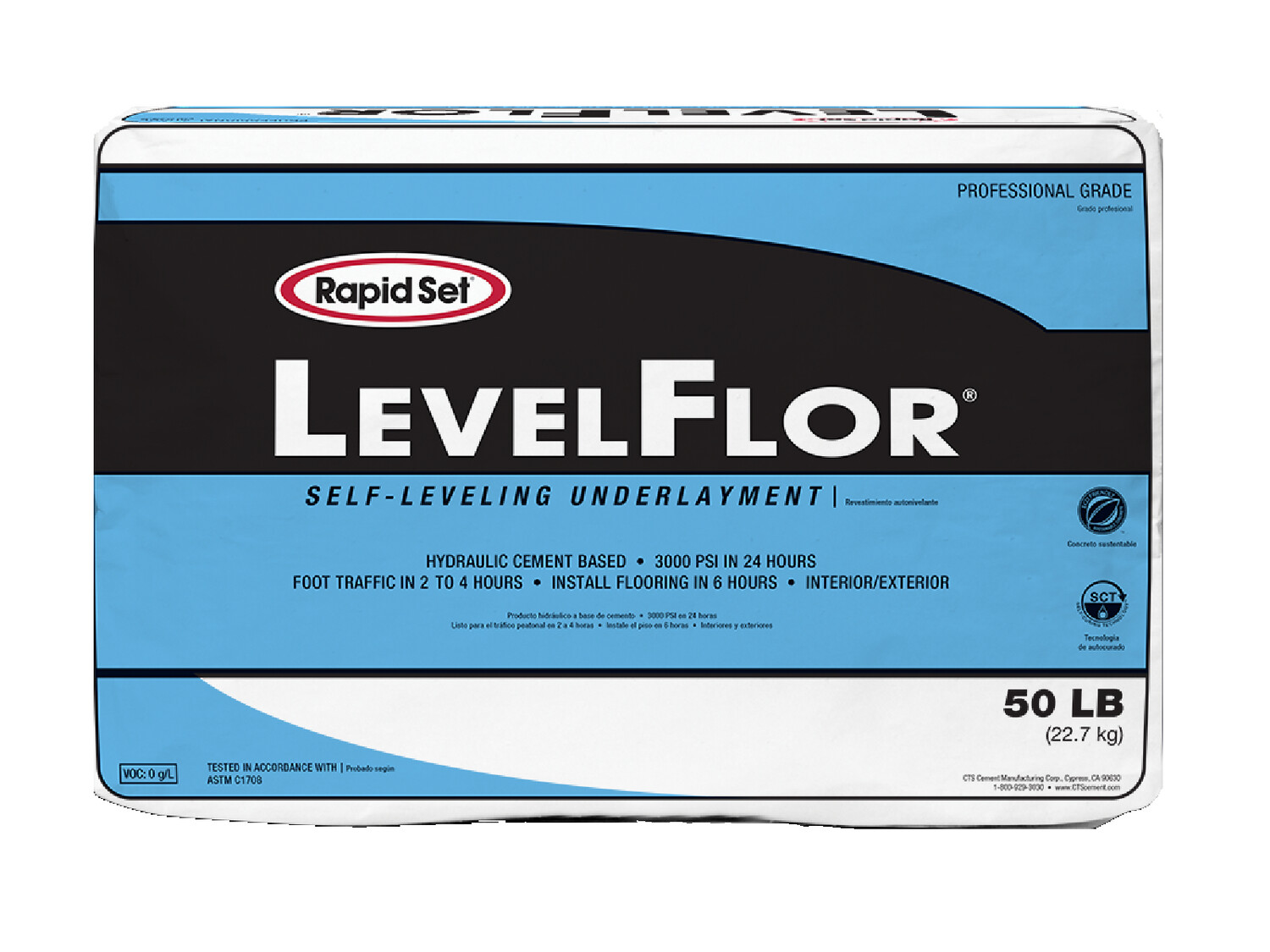 Rapid Set Levelflor - 50lb Blue Bag #187010050