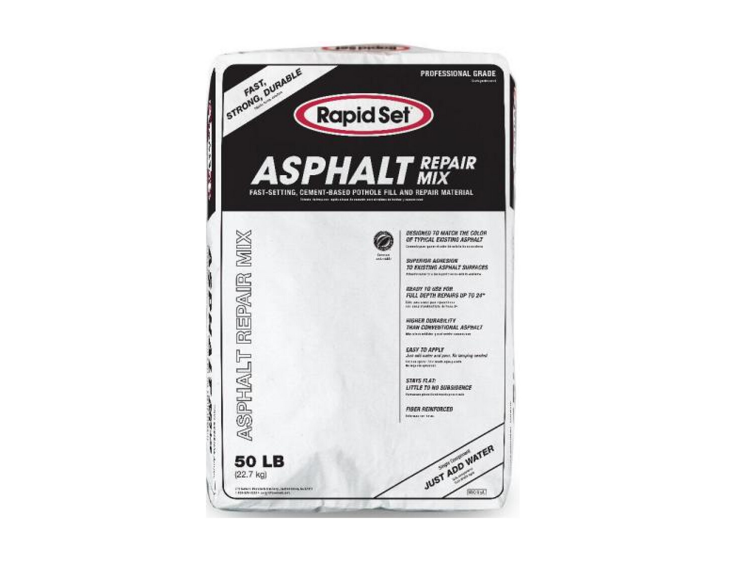 Rapid Set® Asphalt Repair Mix Bag - 50lb