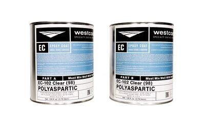 Polyaspartic - Clear 2 gal #EC-102K-98-256