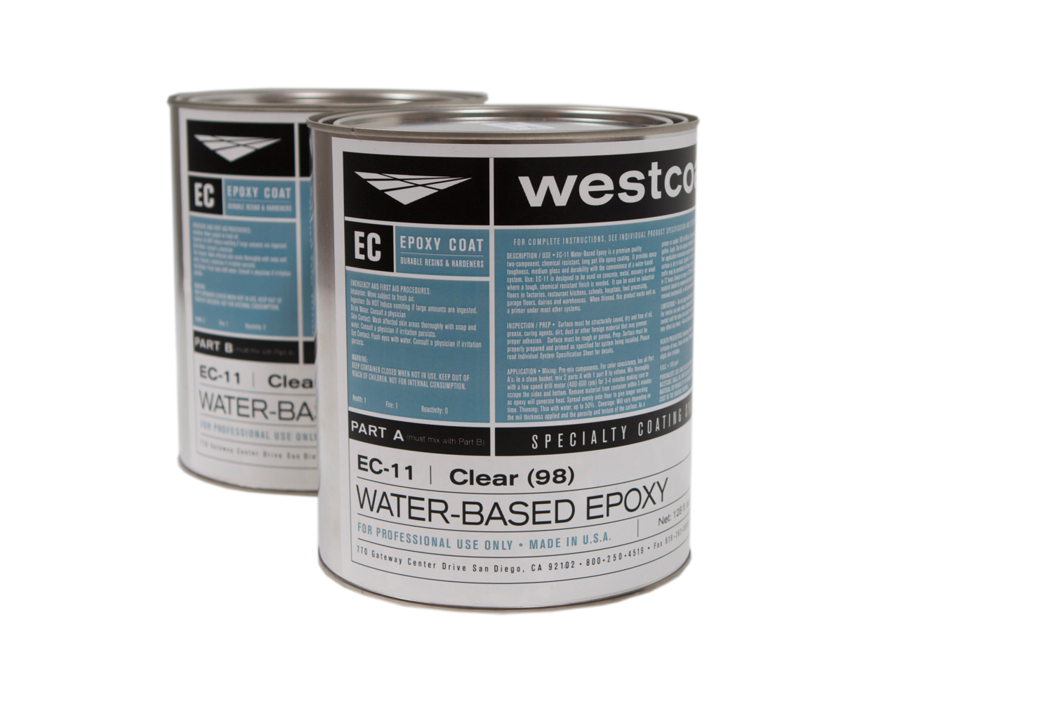 Water-Based Epoxy - Clear 1.5 gal