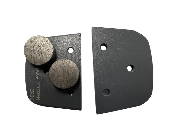 Syntec 30 2 round segment medium bond fast change 10mm grey