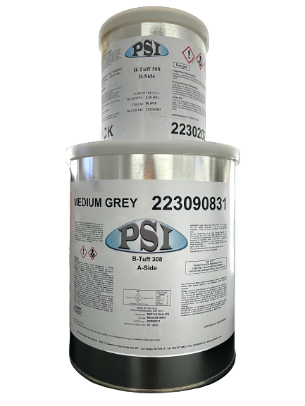 B-TUFF 308 Polyurea 1G - Medium Gray