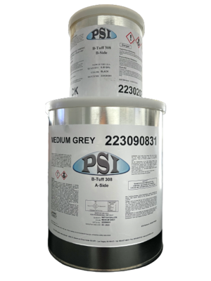 B-TUFF 308 Polyurea 1G - Medium Gray