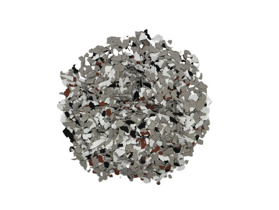 Estes Flake Blend Garnet - 25lb Box