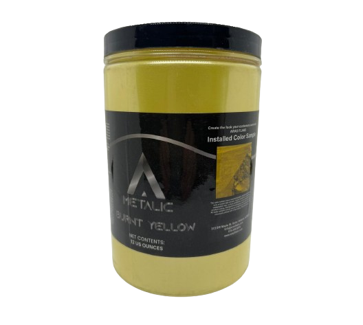 ARAS Metallic Burnt Yellow pigment 12oz
