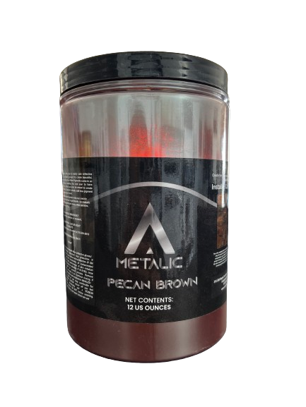 ARAS Metallic Pecan Brown pigment 12oz