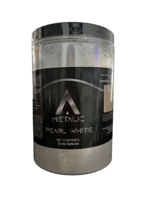 ARAS Metallic Pearl White pigment 12oz