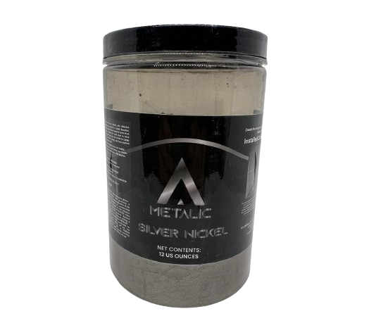ARAS Metallic Silver Nickel pigment 12oz