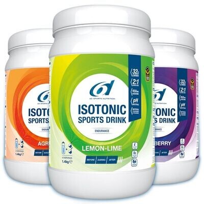 SIXD ISOTONIC SPORTS DRINK 1.4kg
