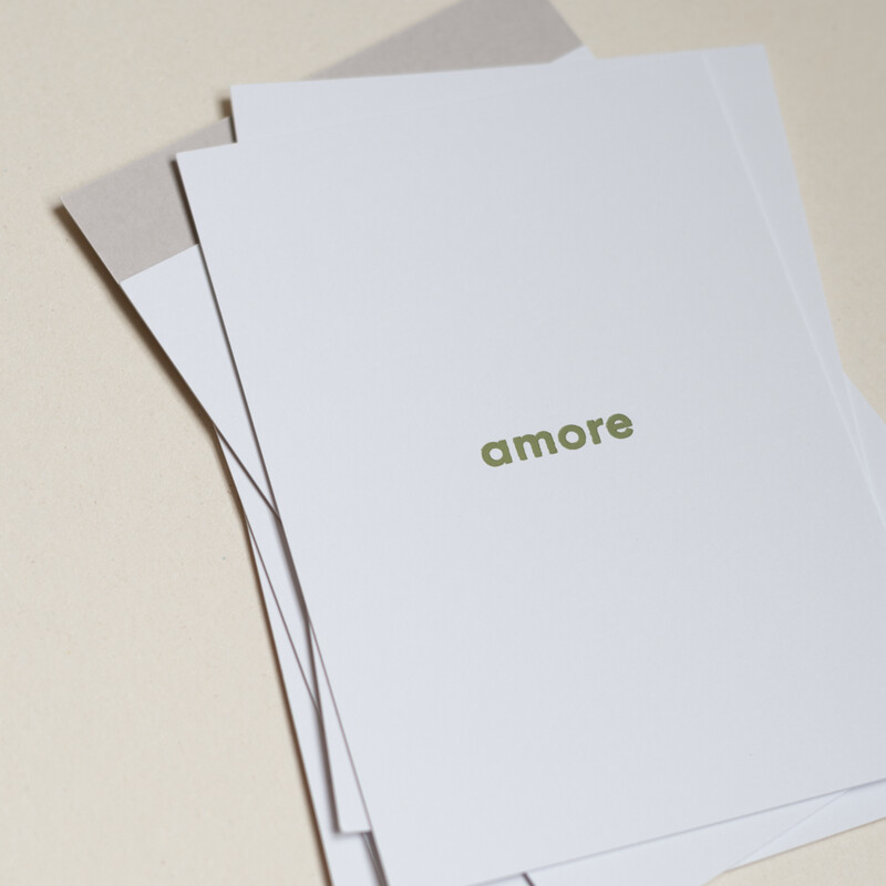 "amore", geprägt