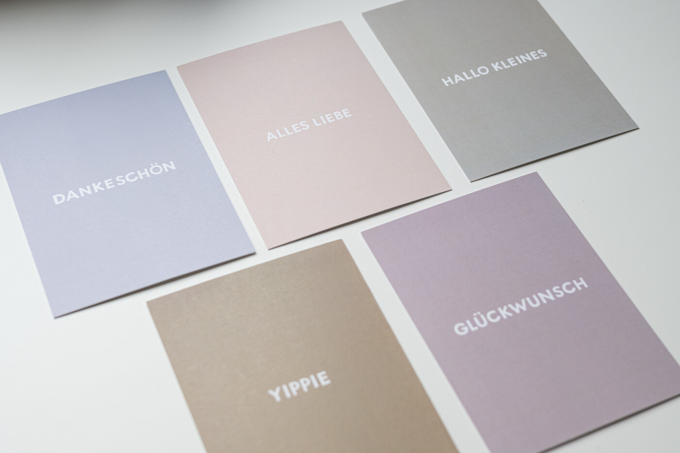 Allrounder-Set, 5 Karten für jeden Anlass