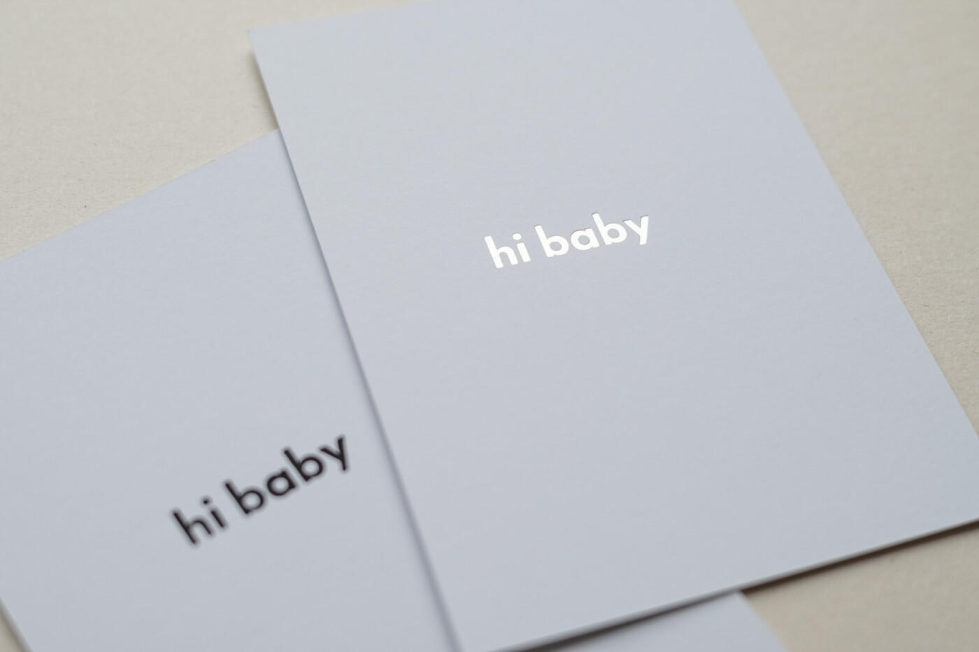 "hi baby", geprägt