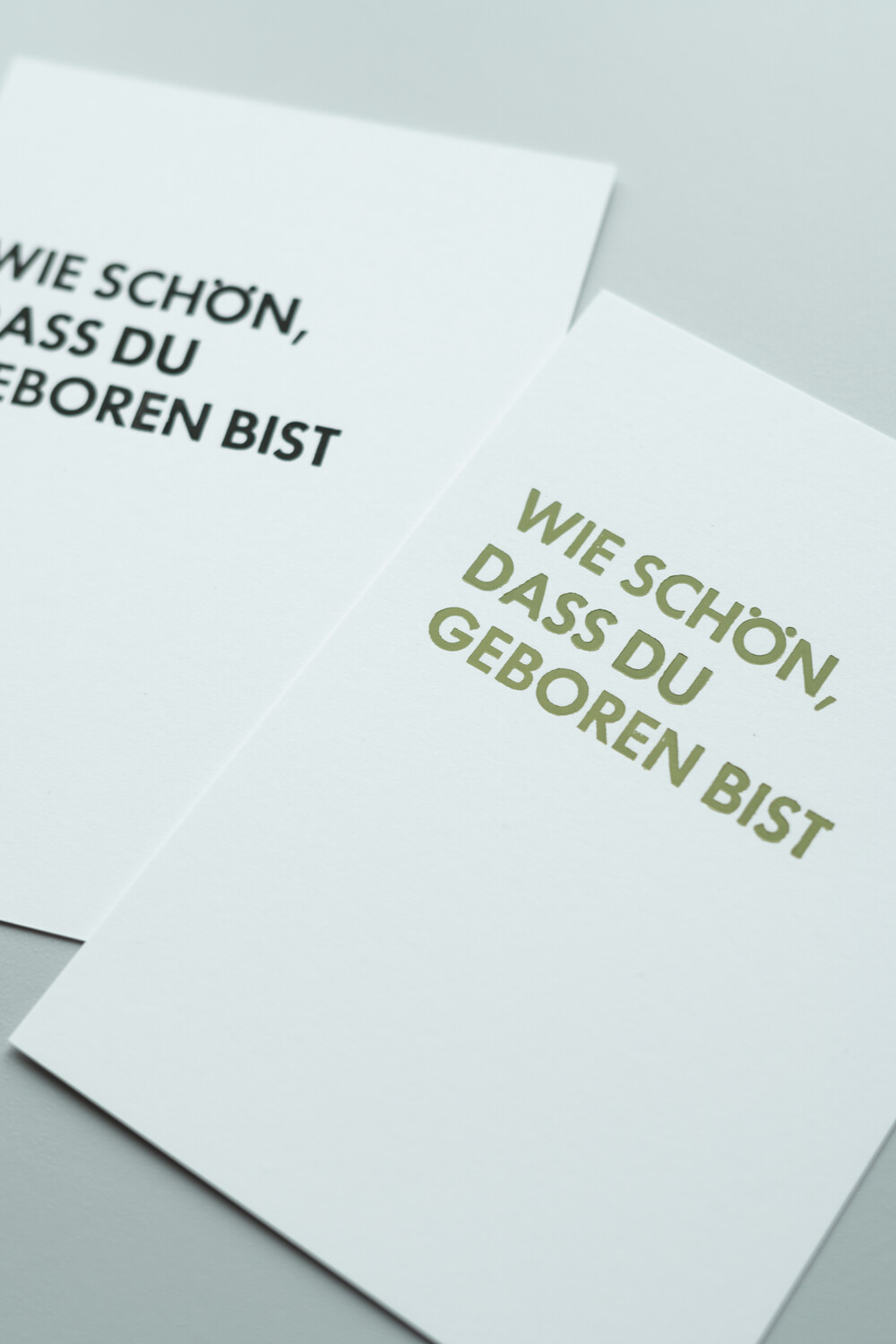 "Wie schön, dass du geboren bist", geprägt