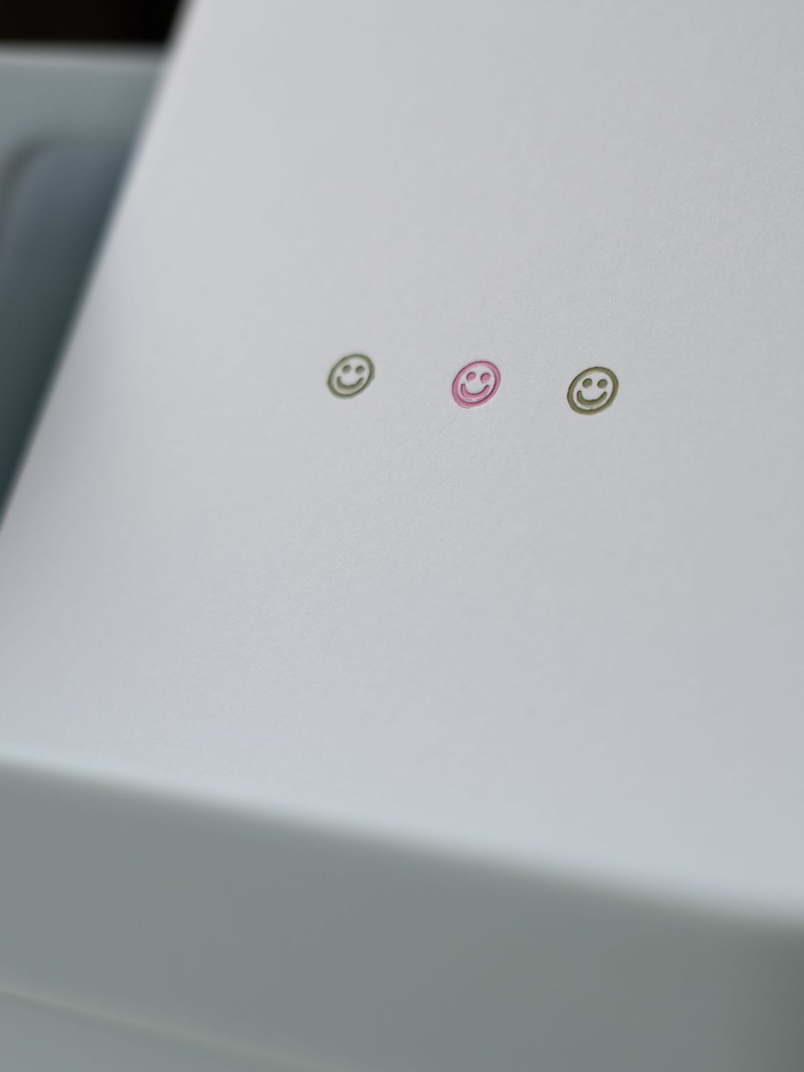 Smiley, geprägt
