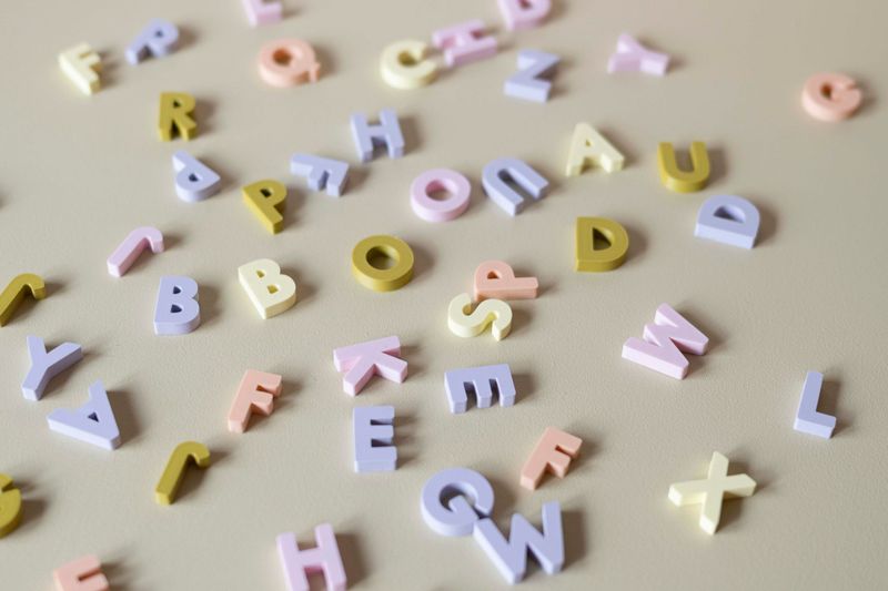 Buchstabenmagnete