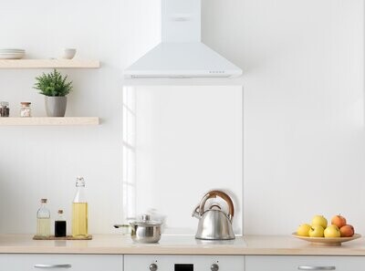 White Gloss Splashback Wall Panel