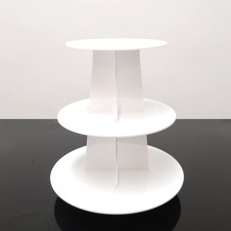 3 Tier Cupcake Treat Display Stand Acrylic