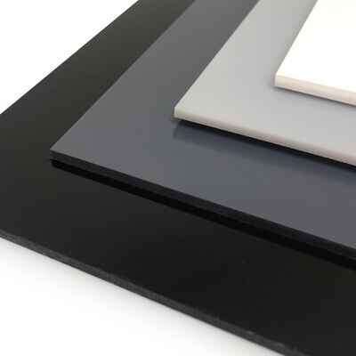 4pk Perspex® Panels Monochrome Range - 50 x 50cm