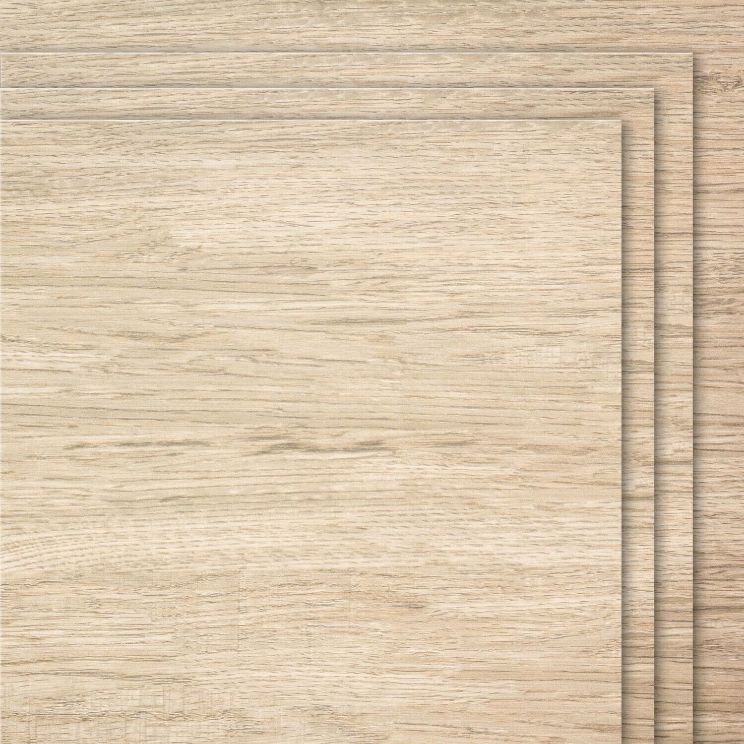 4pk Oak Veneer Laser-Safe Plywood - 60 x 60cm - 4mm