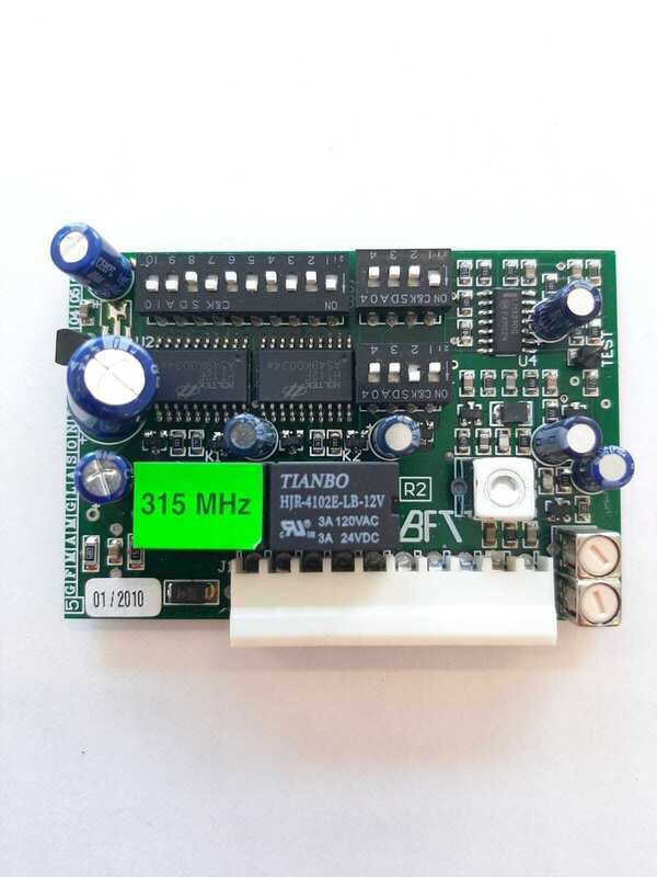 VR2-SMT RICEVENTE 2 CANALI MINI 315MHZ  RIGENERATA BFT