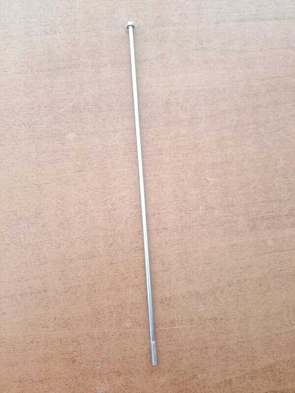 KIT TIRANTE TE M5X330 FILETTO 20 ZINCATO ORO