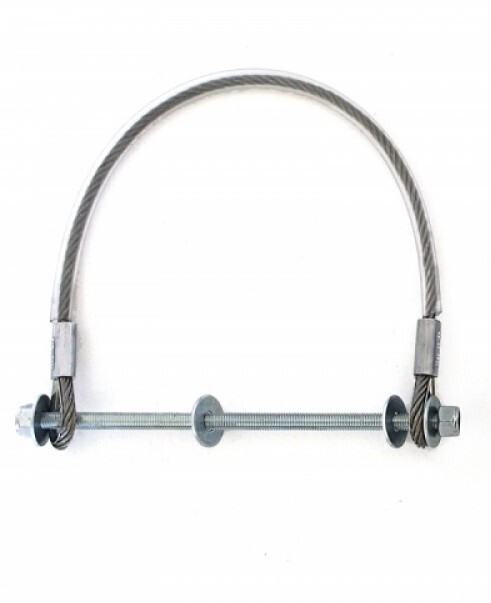 KIT FUNE COLLARE ANTICADUTA CANCELLO INOX GUAINA