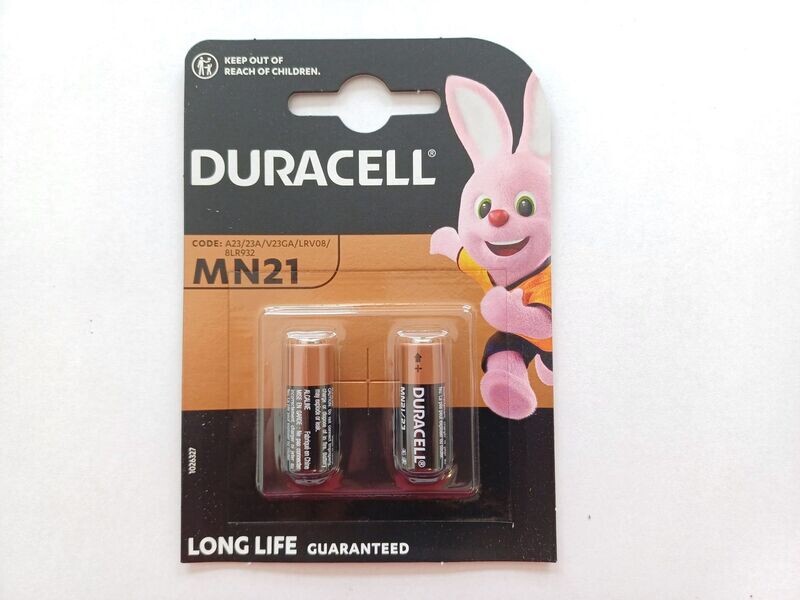 DURACELL - MN21, BATTERIAALCALINA 12V 2PZ